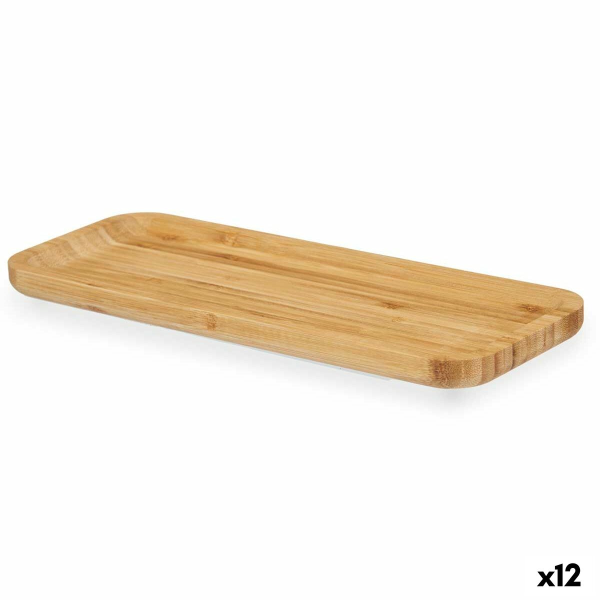 Vassoio per aperitivi Kinvara Marrone 29,5 x 1,6 x 11,5 cm Aperitivo (12 Unità)