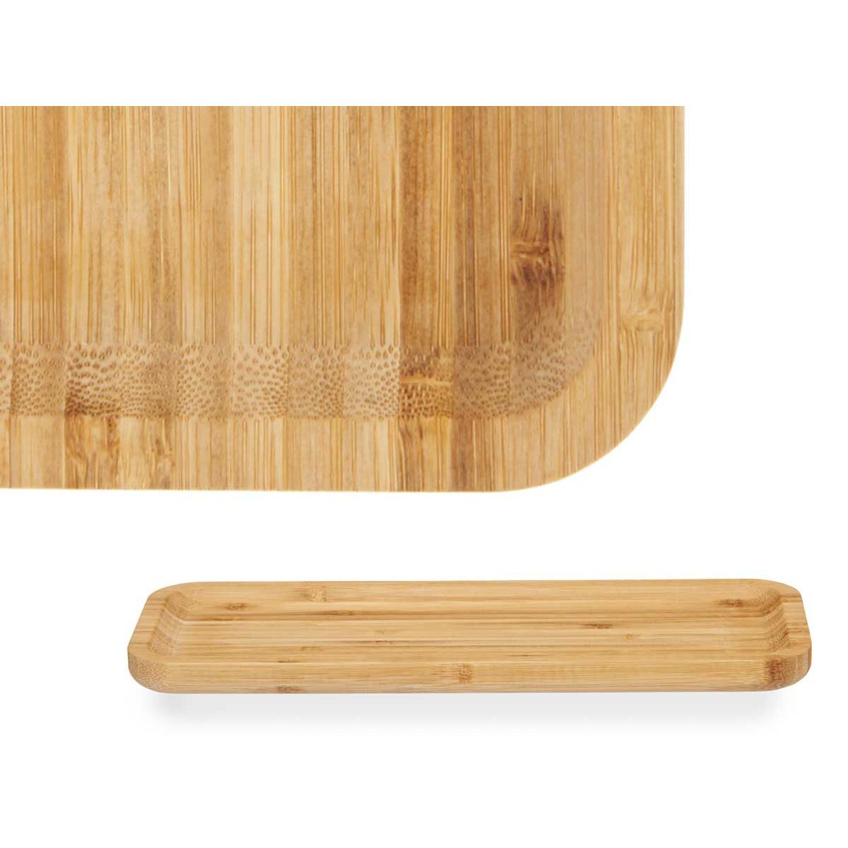 Vassoio per aperitivi Kinvara Marrone 29,5 x 1,6 x 11,5 cm Aperitivo (12 Unità) - Immagine 3