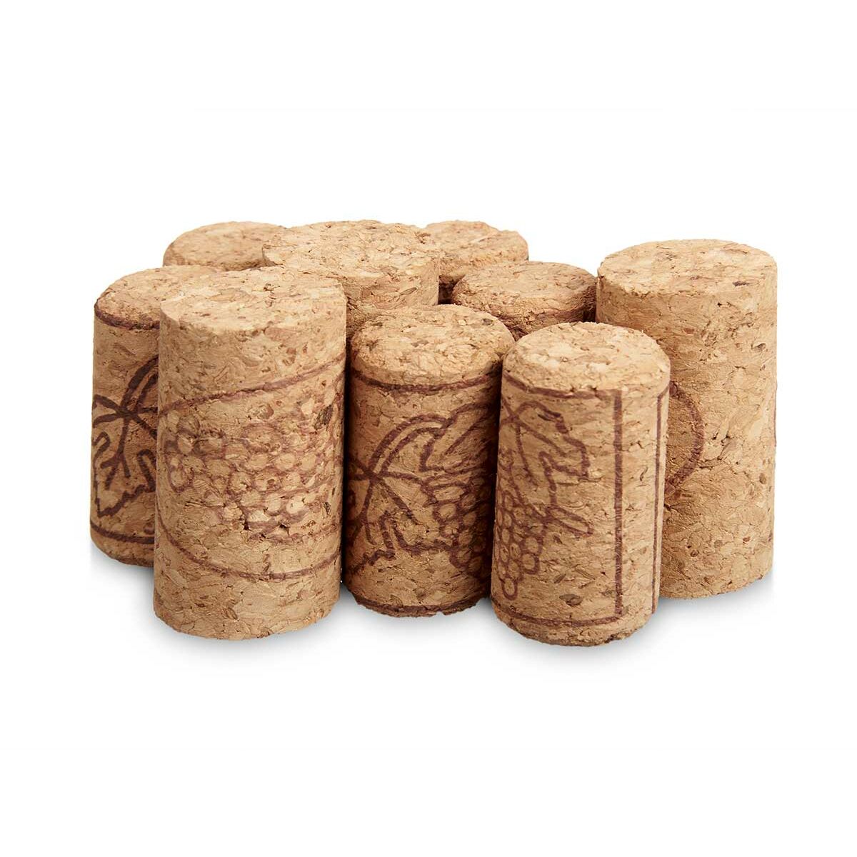 Set di tappi Kinvara Naturale Sughero 12 x 17 x 2,5 cm (12 Unità) - Immagine 2