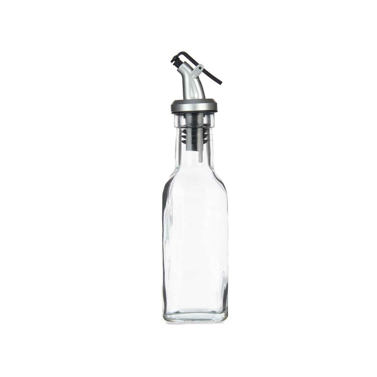 Oliera Vivalto Trasparente Vetro Silicone Acciaio polipropilene Plastica 180 ml 5 x 20 x 5 cm (12 Unità) - Immagine 2