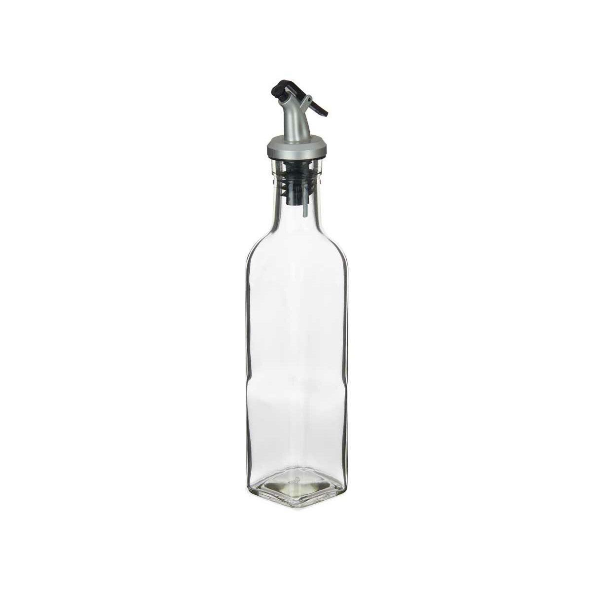 Oliera Vivalto Trasparente Vetro Silicone Acciaio polipropilene Plastica 250 ml 5 x 24,5 x 5 cm (12 Unità) - Immagine 2