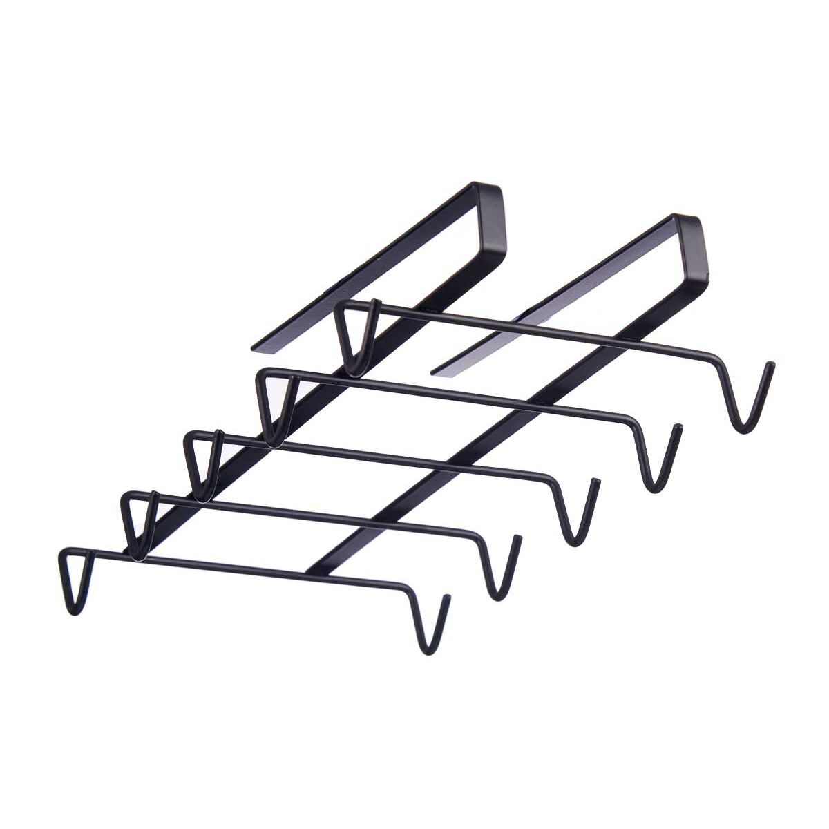 Appendino per tazze Kinvara Nero Metallo Ferro 16 x 7 x 28,5 cm 15 x 6,3 x 28,7 cm 15 x 7 x 28,7 cm 15,5 x 7 x 28,7 cm 16 x 28,5 - Immagine 2