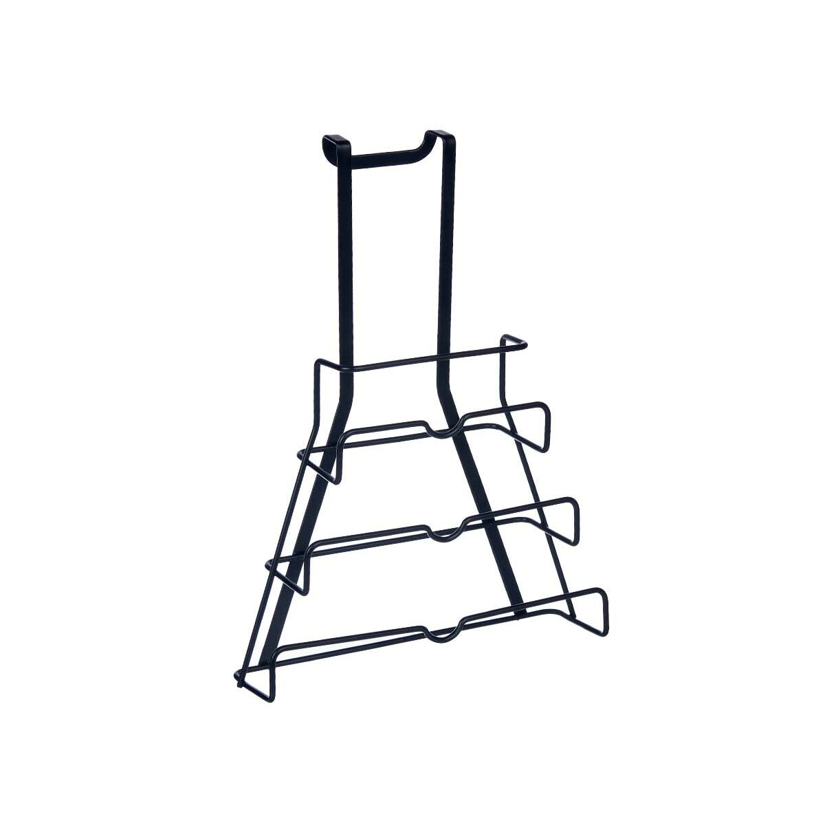 Supporto per Utensili da Cucina Kinvara Metallo Ferro 27 x 37 x 9 cm 27 x 35,5 x 9 cm Coperchio per Padella (6 Unità) - Immagine 2