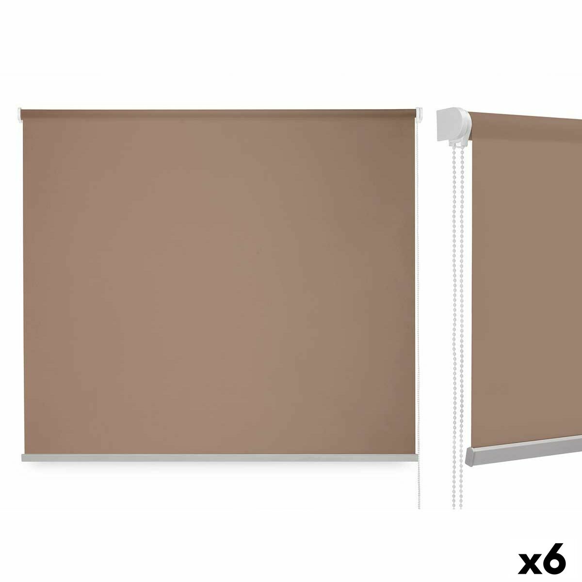 Store a rullo Gift Decor Beige Stoffa Plastica 150 x 180 cm