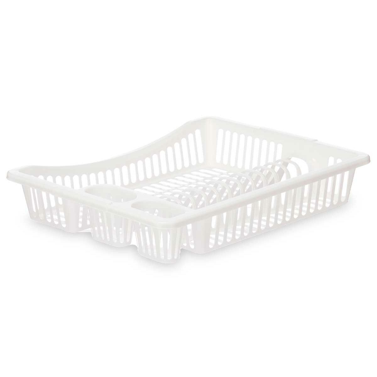 Scolapiatti da Lavandino Kinvara Bianco 45,5 x 8 x 36,5 cm (12 Unità) - Immagine 2