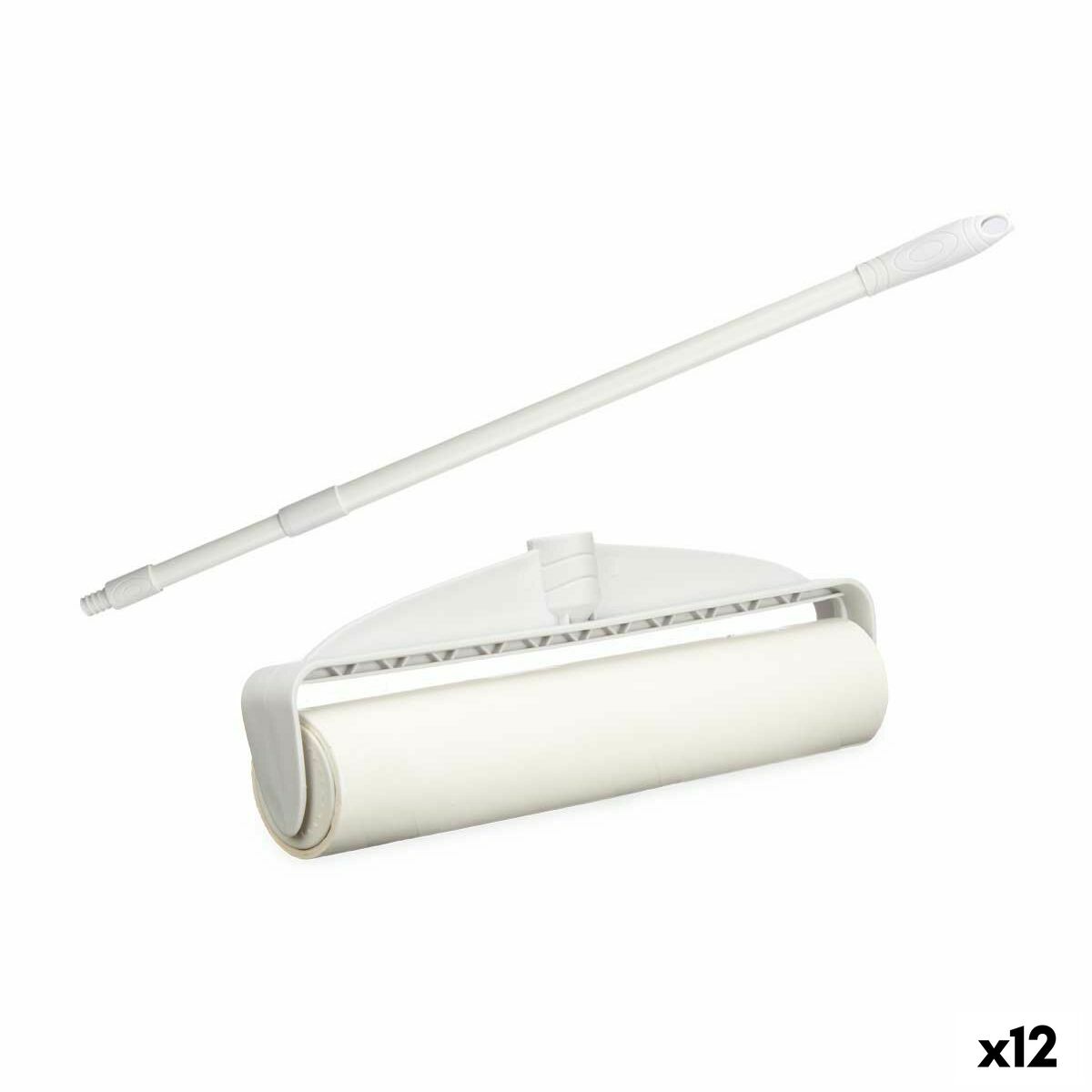 Levapelucchi Bianco 25 x 70 x 6,5 cm Telescopico (12 Unità)