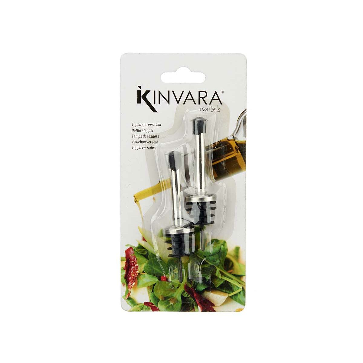 Tappo Kinvara 9 x 2,5 x 18,5 cm 9 x 18,5 x 2,5 cm Set (12 Unità) - Immagine 3