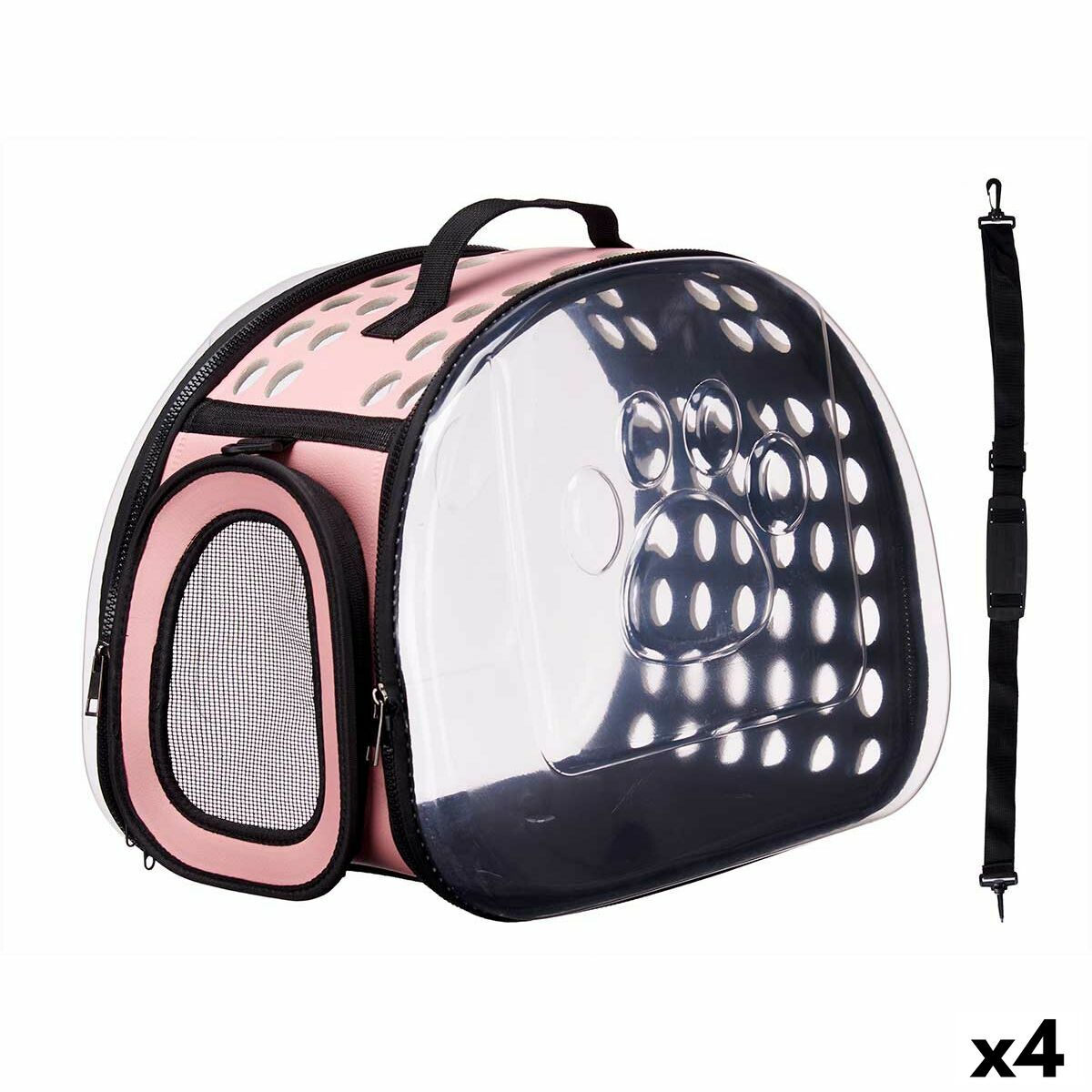 Trasportino Mascow Rosa Plastica 43 x 20 x 33 cm 43 x 33 x 4 cm (4 Unità)