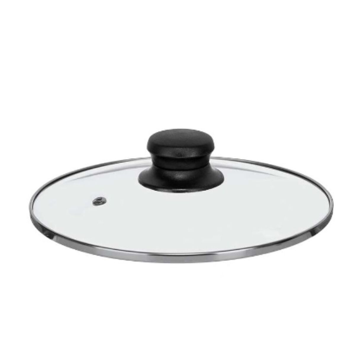 Coperchio per Pentola Kinvara Trasparente Argentato Argento Metallo Vetro Acciaio inossidabile Cristallo Acciaio 20 cm 20,5 x 5  - Immagine 2