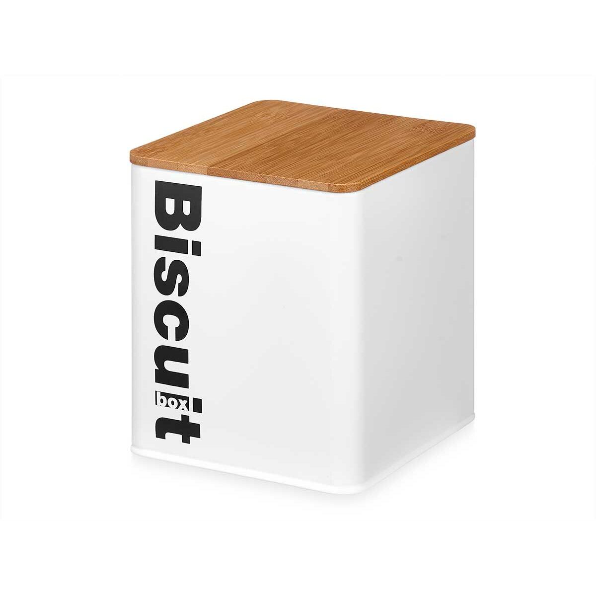 Scatola per biscotti e dolci Kinvara Bianco Metallo 13,7 x 16,5 x 14 cm 14,4 x 16,5 x 14,4 cm (6 Unità) - Immagine 2