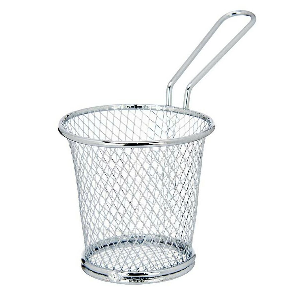 Cestino per Servire Aperitivi Kinvara Argentato Argento Metallo 15 x 12 x 8 cm 15,5 x 12 x 8 cm (12 Unità) - Immagine 2