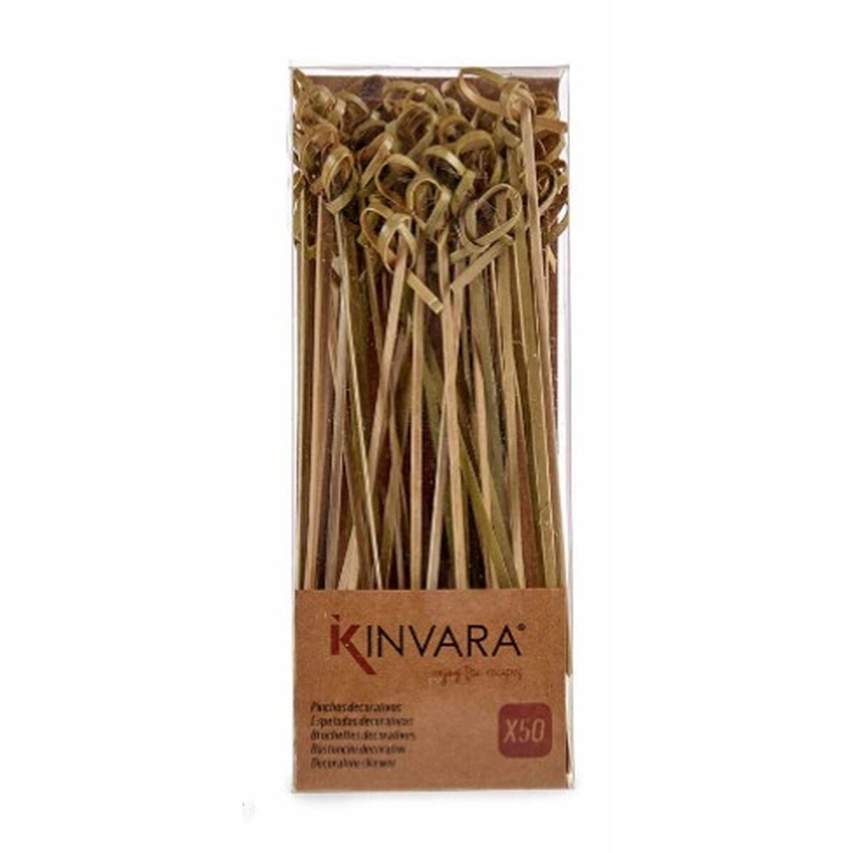 Stuzzicadenti in Bambù Kinvara Bambù Nodo (24 Unità) - Immagine 3