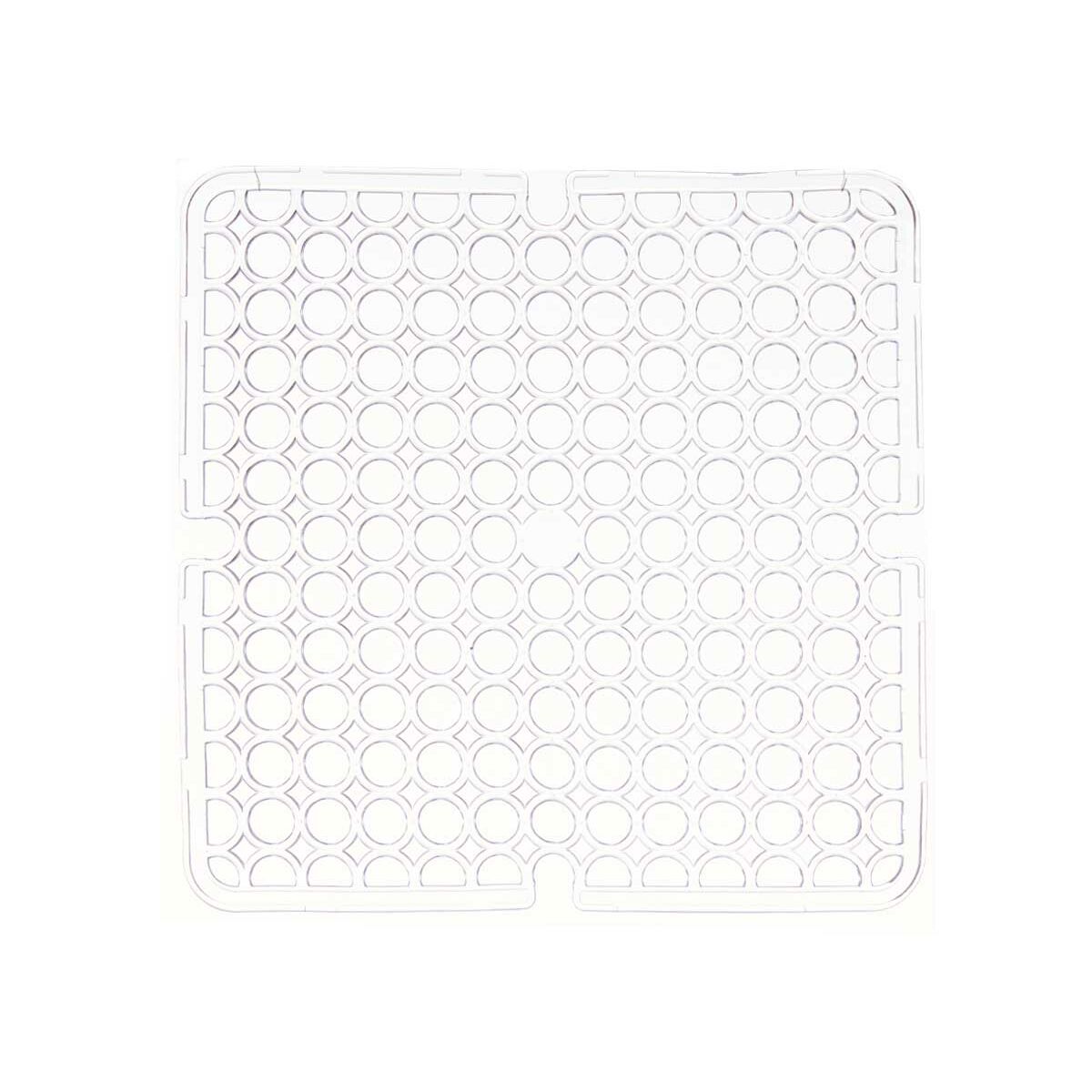Tappetino Antiscivolo Kinvara Trasparente Plastica 28 x 0,1 x 28 cm 28,5 x 0,1 x 28 cm Lavello (12 Unità) - Immagine 2