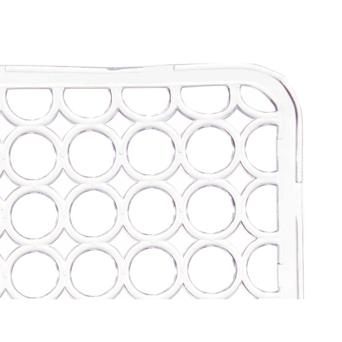 Tappetino Antiscivolo Kinvara Trasparente Plastica 28 x 0,1 x 28 cm 28,5 x 0,1 x 28 cm Lavello (12 Unità) - Immagine 4