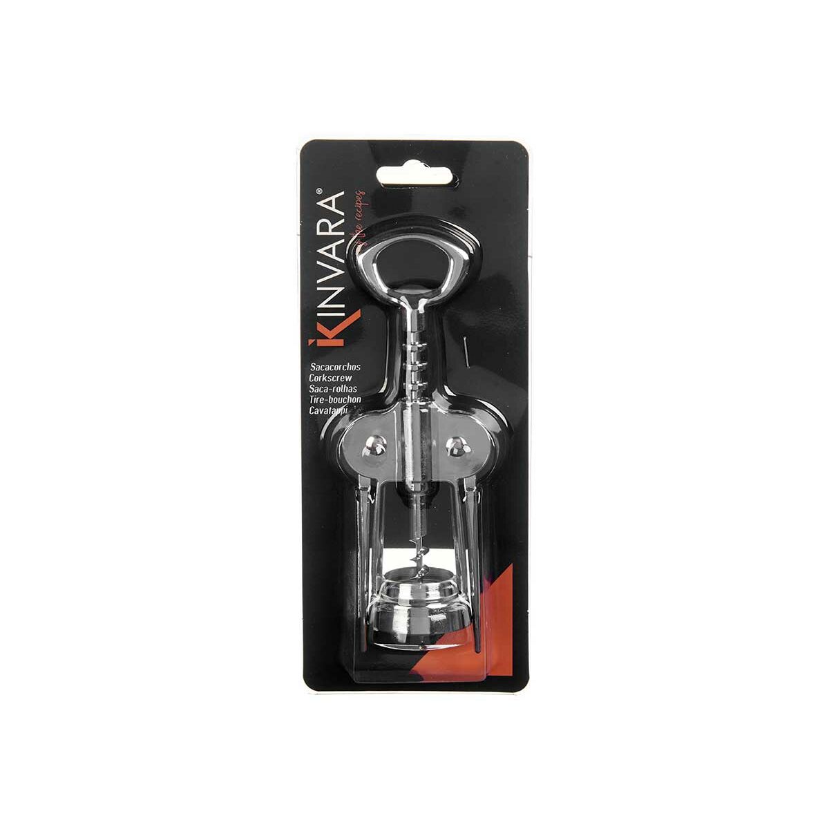 Cavatappi Kinvara Metallo 5,7 x 17 x 4 cm (12 Unità) - Immagine 3