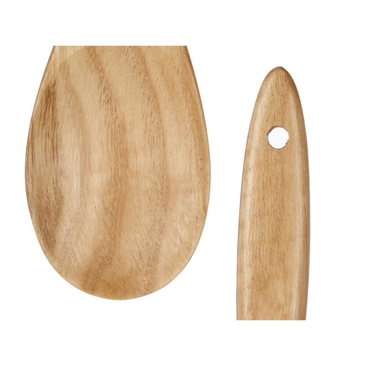 Mestolo Kinvara Naturale Legno 7 x 35 x 2 cm (12 Unità) - Immagine 5