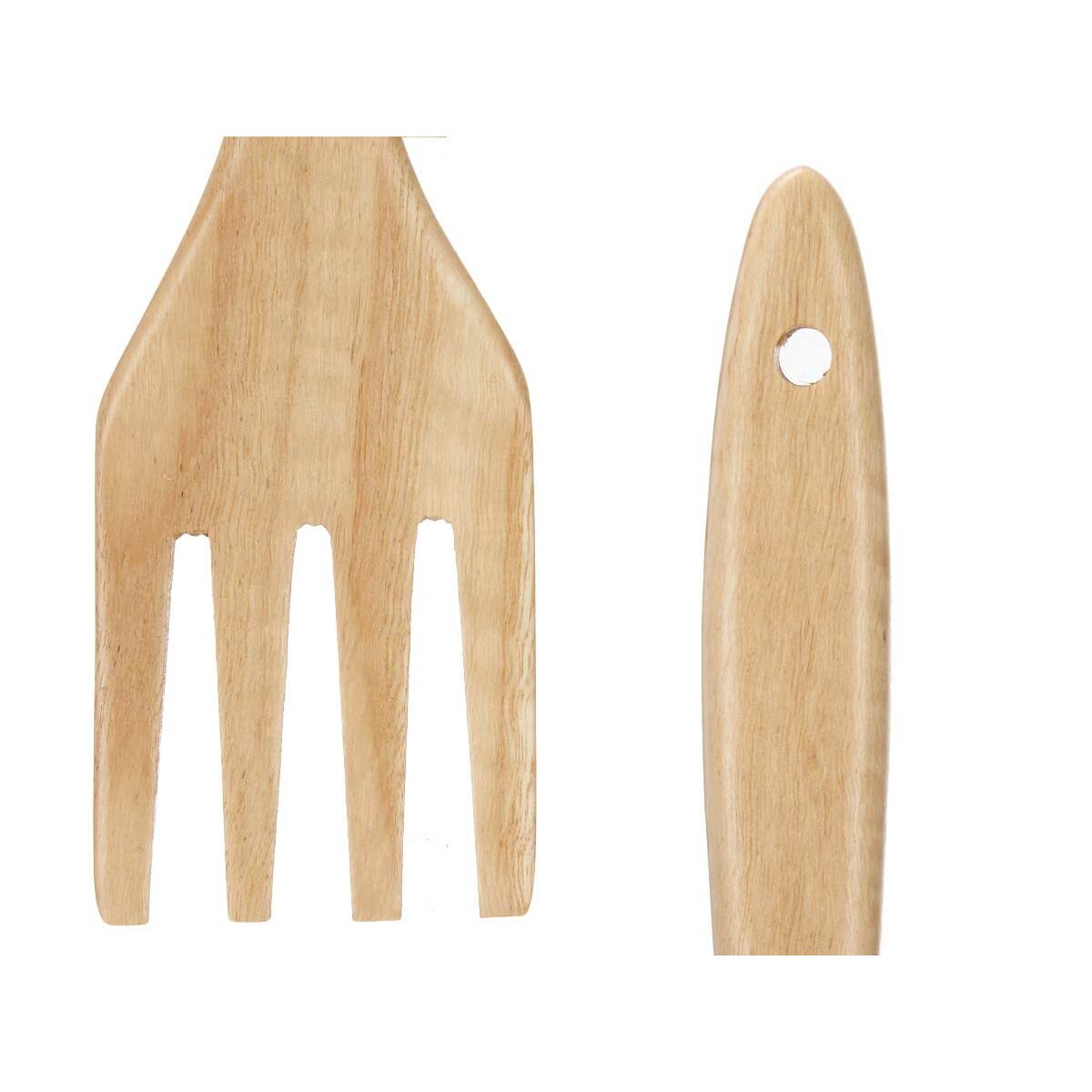 Paletta da Cucina Kinvara Legno 7 x 35 x 2 cm Forchetta (12 Unità) - Immagine 5