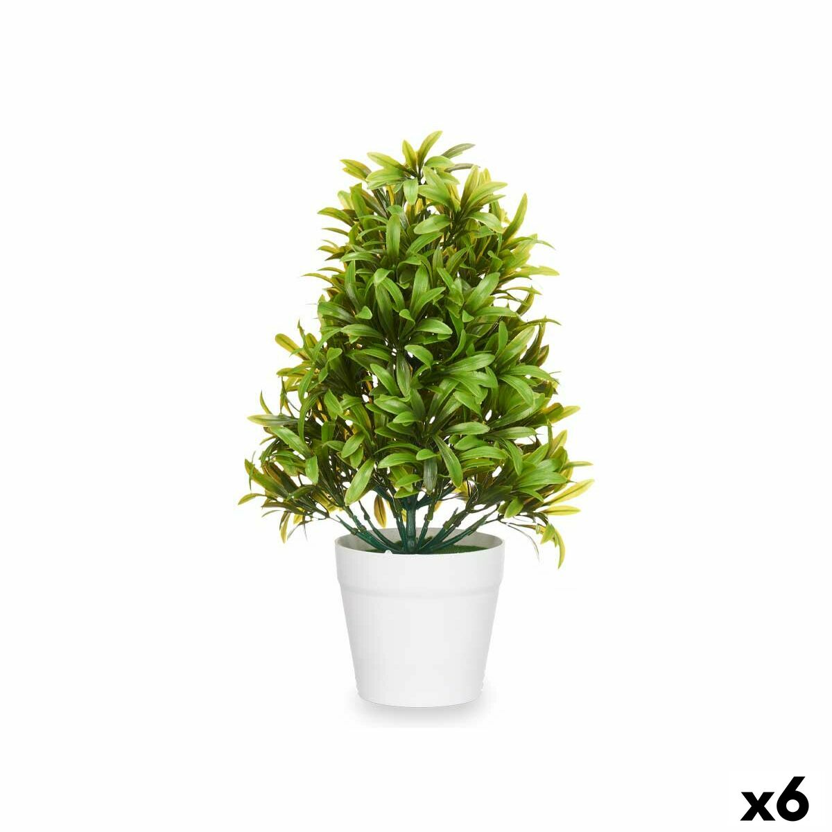 Pianta Decorativa Ibergarden Plastica 18 x 35 x 16 cm (6 Unità)