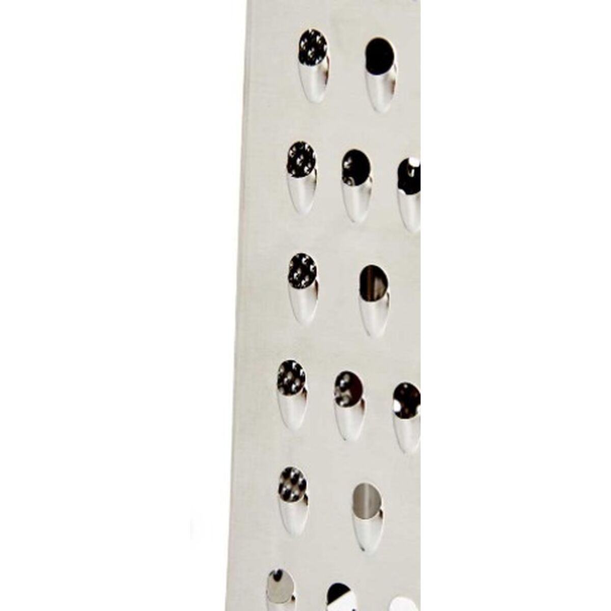Grattugia Kinvara Nero Argentato Argento Acciaio inossidabile ABS TPR 9,5 x 21,5 x 6,7 cm 9,5 x 22,5 x 6,7 cm (12 Unità) - Immagine 3