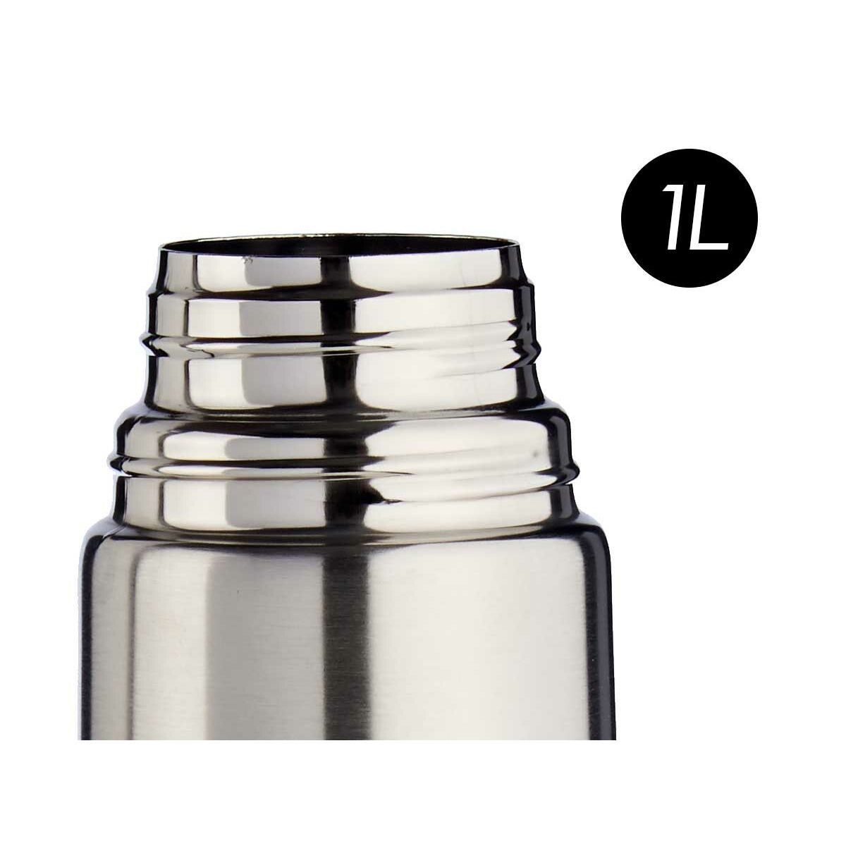 Thermos Kinvara Argentato Metallo 1 L (6 Unità) - Immagine 4