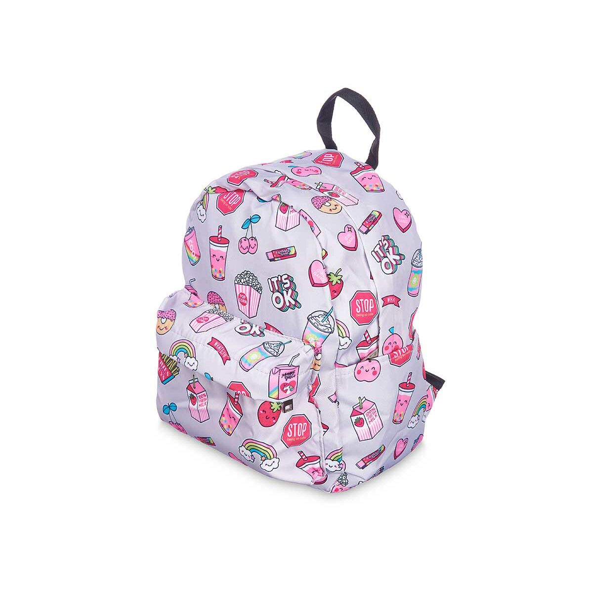 Zaino Scuola Pincello Multicolore 28 x 12 x 22 cm 22 x 28 x 12 cm Arcobaleno (12 Unità) - Immagine 2