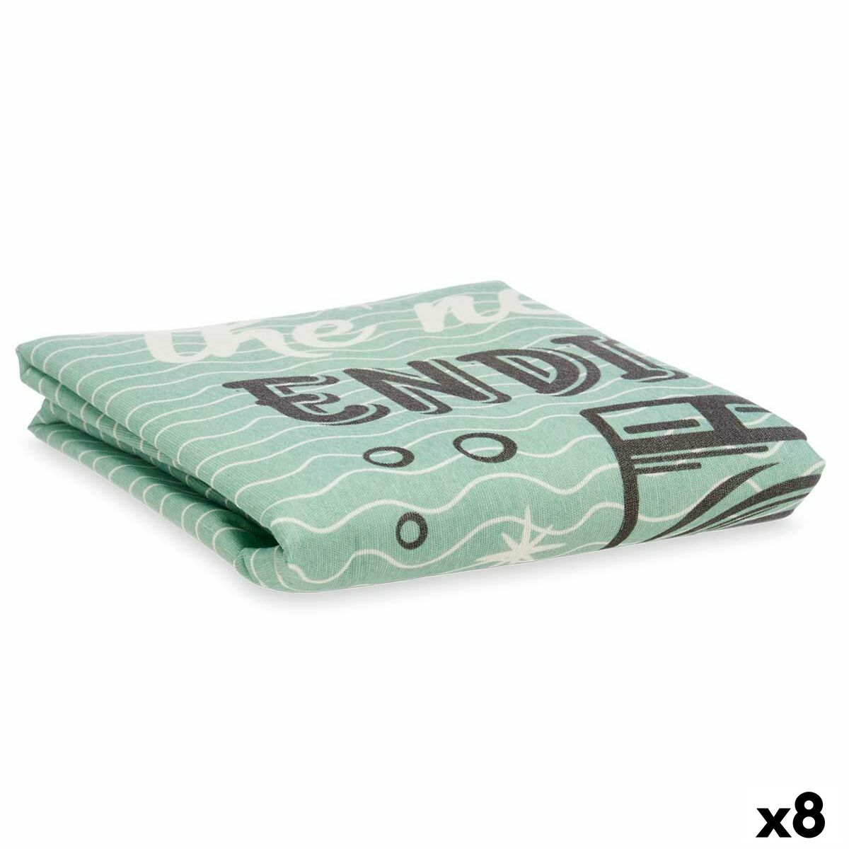 Copri asse da stiro Kipit Verde 140 x 50 cm 24,5 x 35,3 x 5 cm Lavatrice (8 Unità)