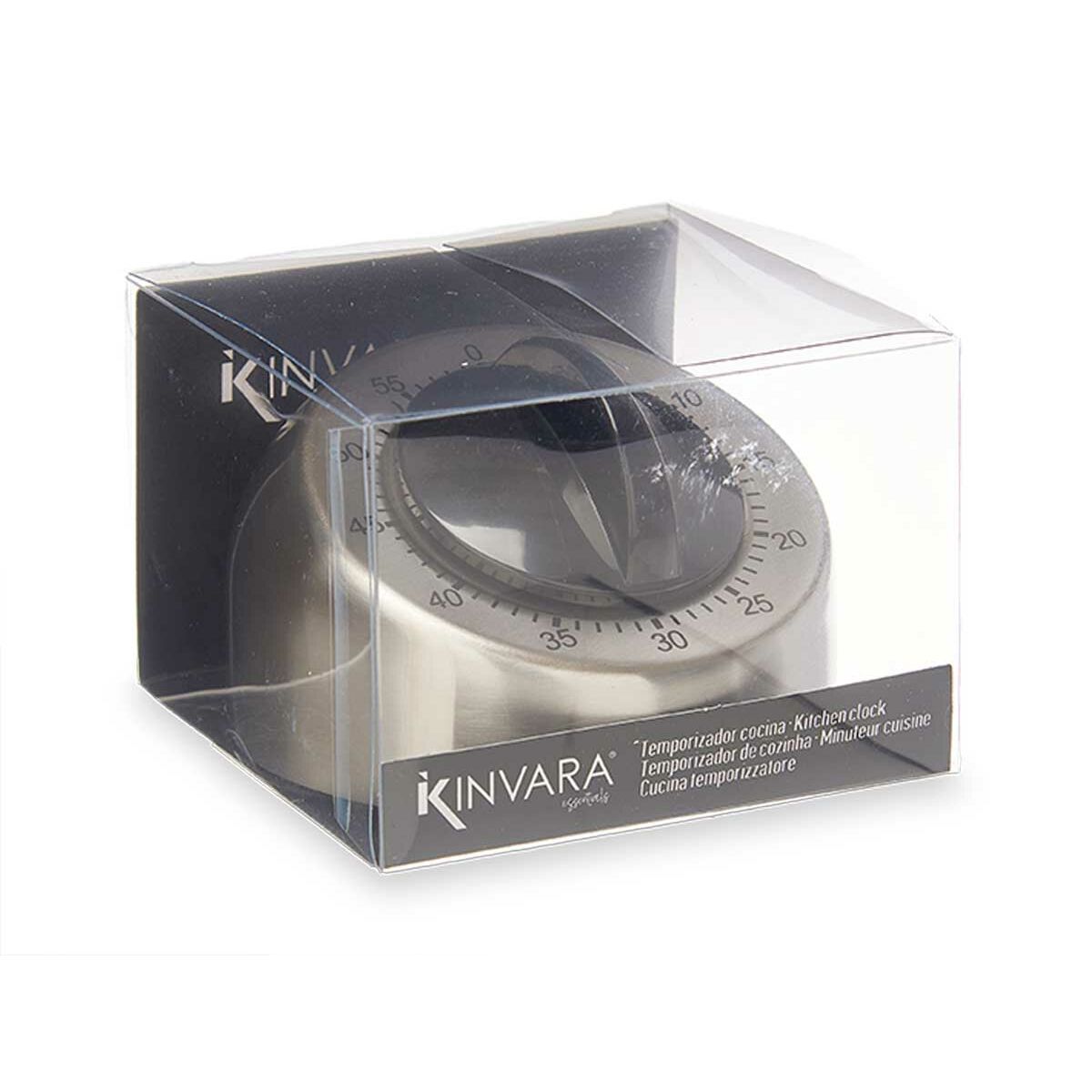 Timer da Cucina Kinvara 8,3 x 6 x 8,3 cm (12 Unità) - Immagine 3