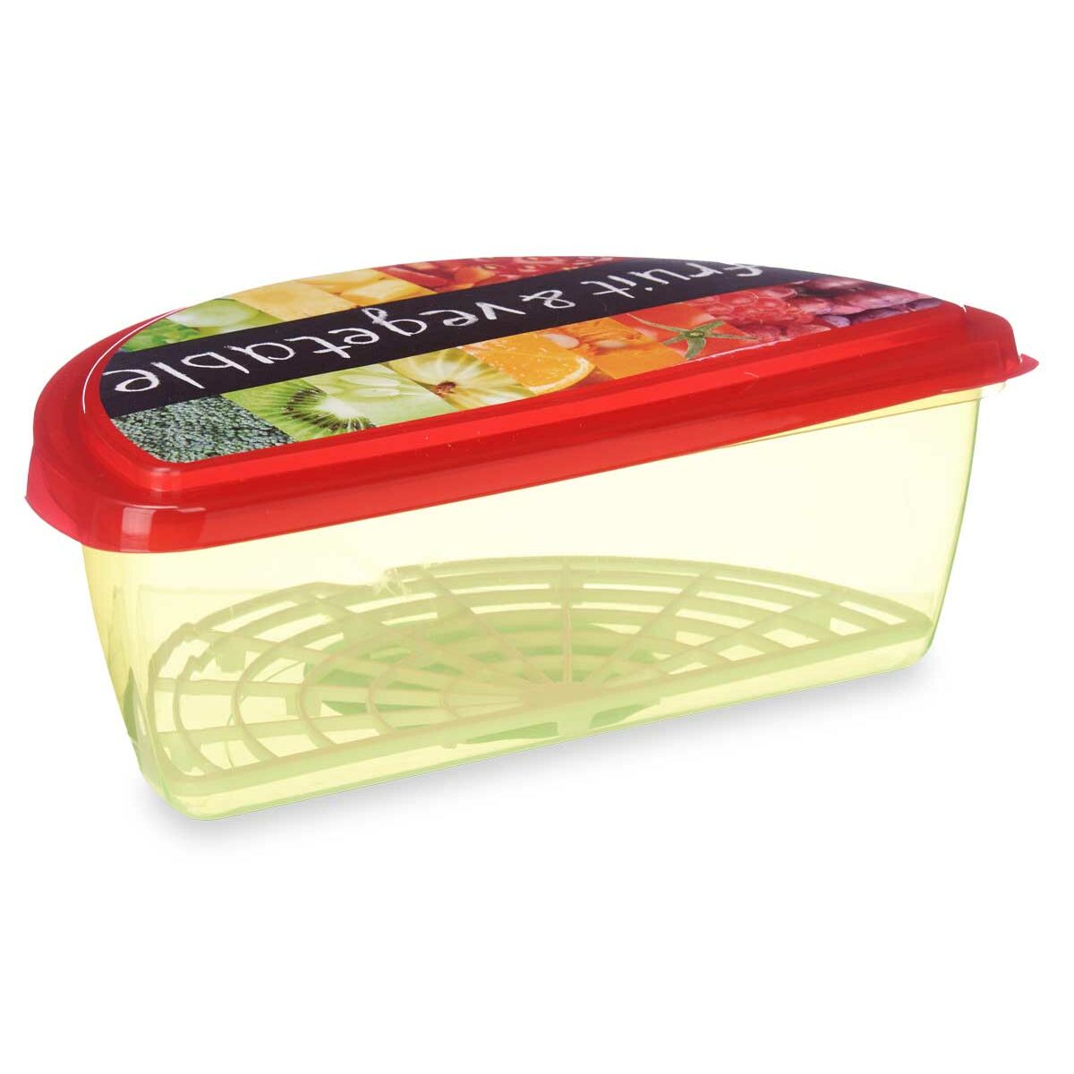 Porta pranzo Leknes Multicolore Plastica 1,2 L Frutta e Verdura (24 Unità) - Immagine 2