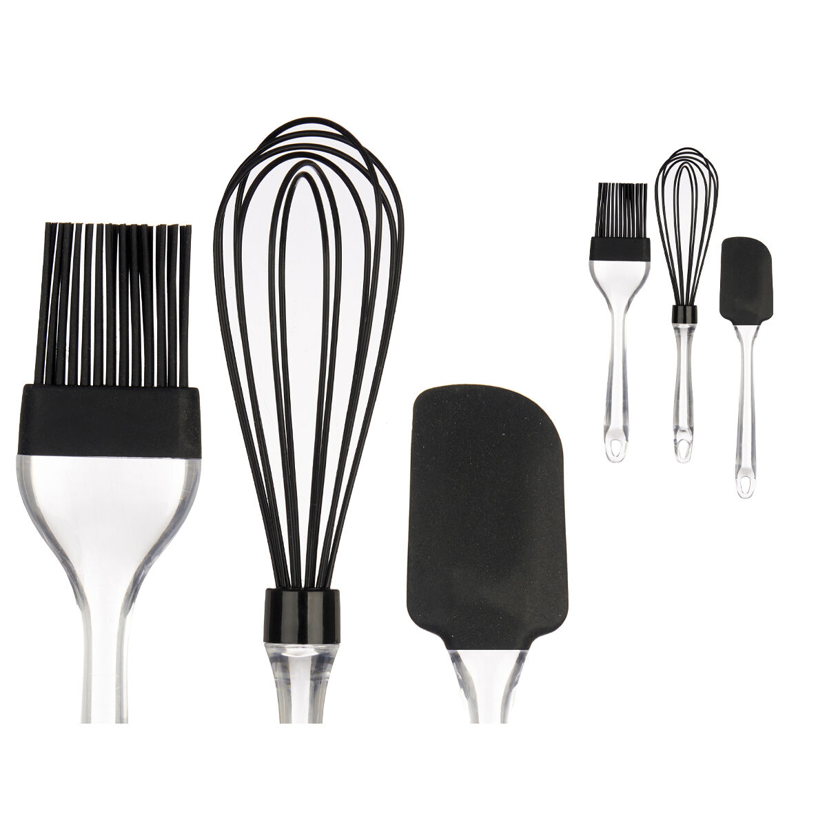 Set di Utensili da Cucina Kinvara Silicone Plastica 14,5 x 29 x 5 cm 15,5 x 34 x 6 cm Pasticceria (8 Unità) - Immagine 2