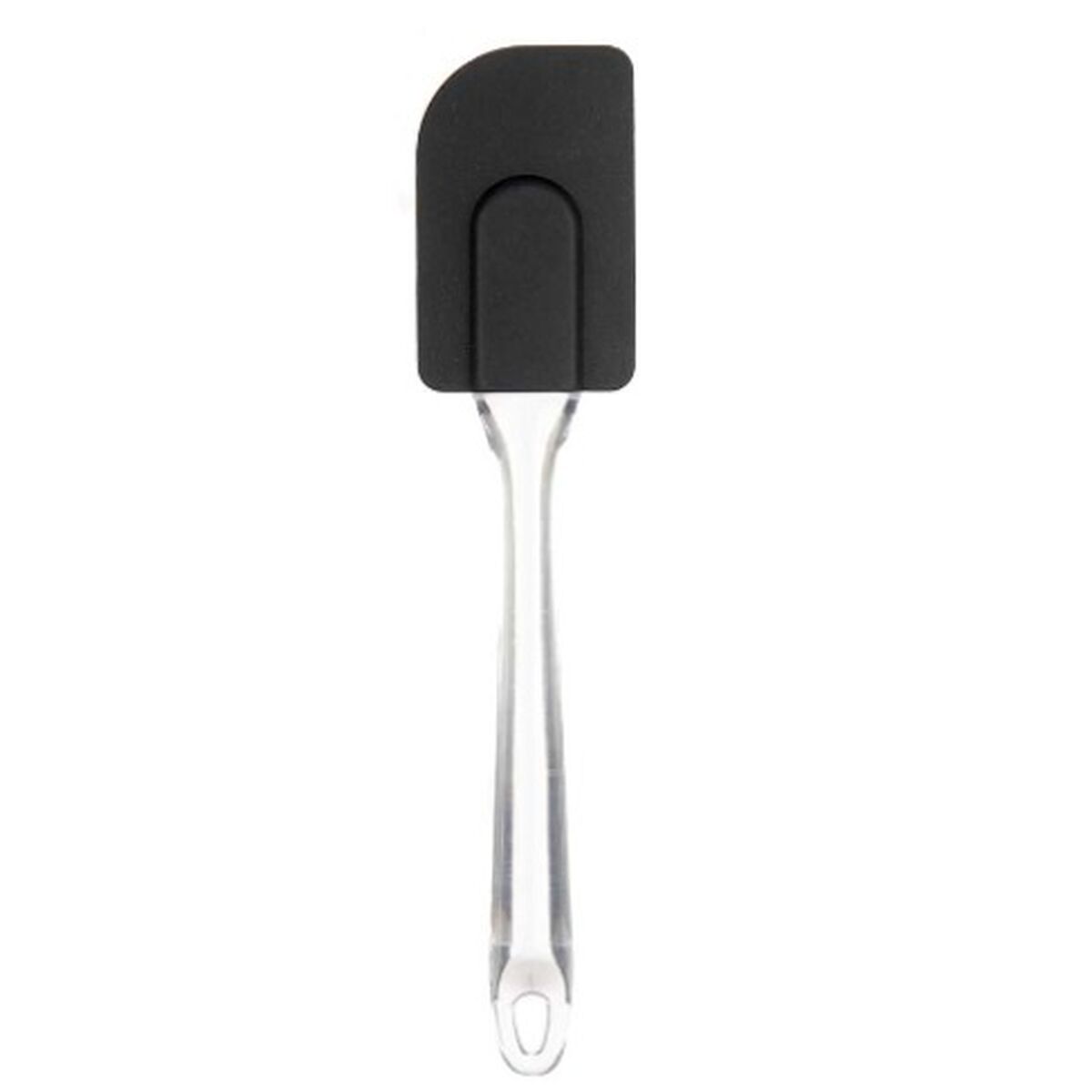 Spatola da Cucina Kinvara Nero Trasparente Silicone Plastica 5 x 23,5 x 2 cm 5 x 24 x 2 cm (12 Unità) - Immagine 2