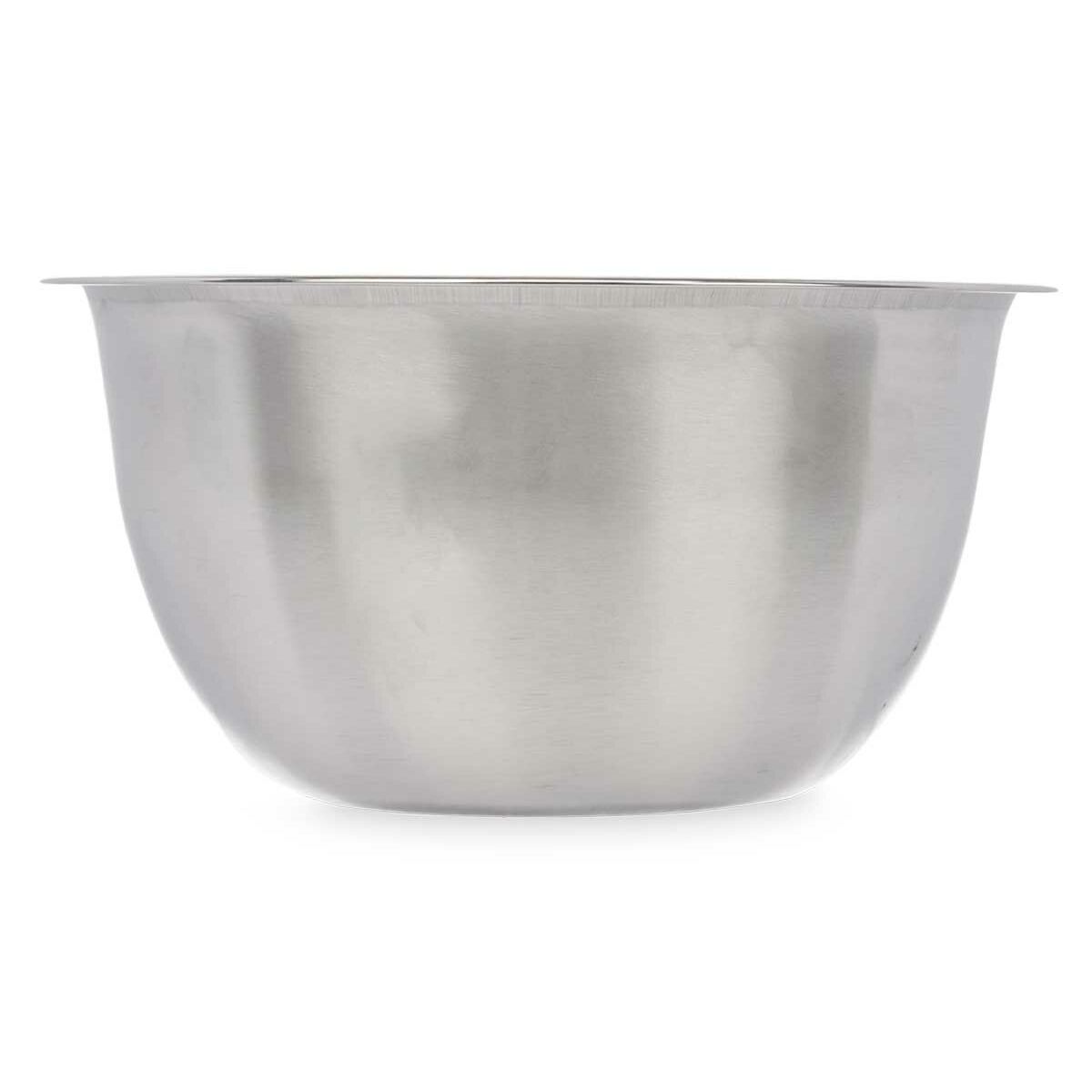 Ciotola per Mescolare Kinvara Argentato Argento Acciaio inossidabile Acciaio 3,6 L 24 x 12,5 x 24 cm (24 Unità) - Immagine 3