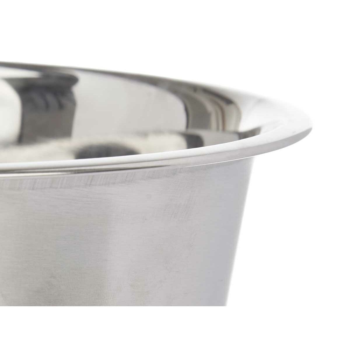 Ciotola per Mescolare Kinvara Argentato Argento Acciaio inossidabile Acciaio 3,6 L 24 x 12,5 x 24 cm (24 Unità) - Immagine 4