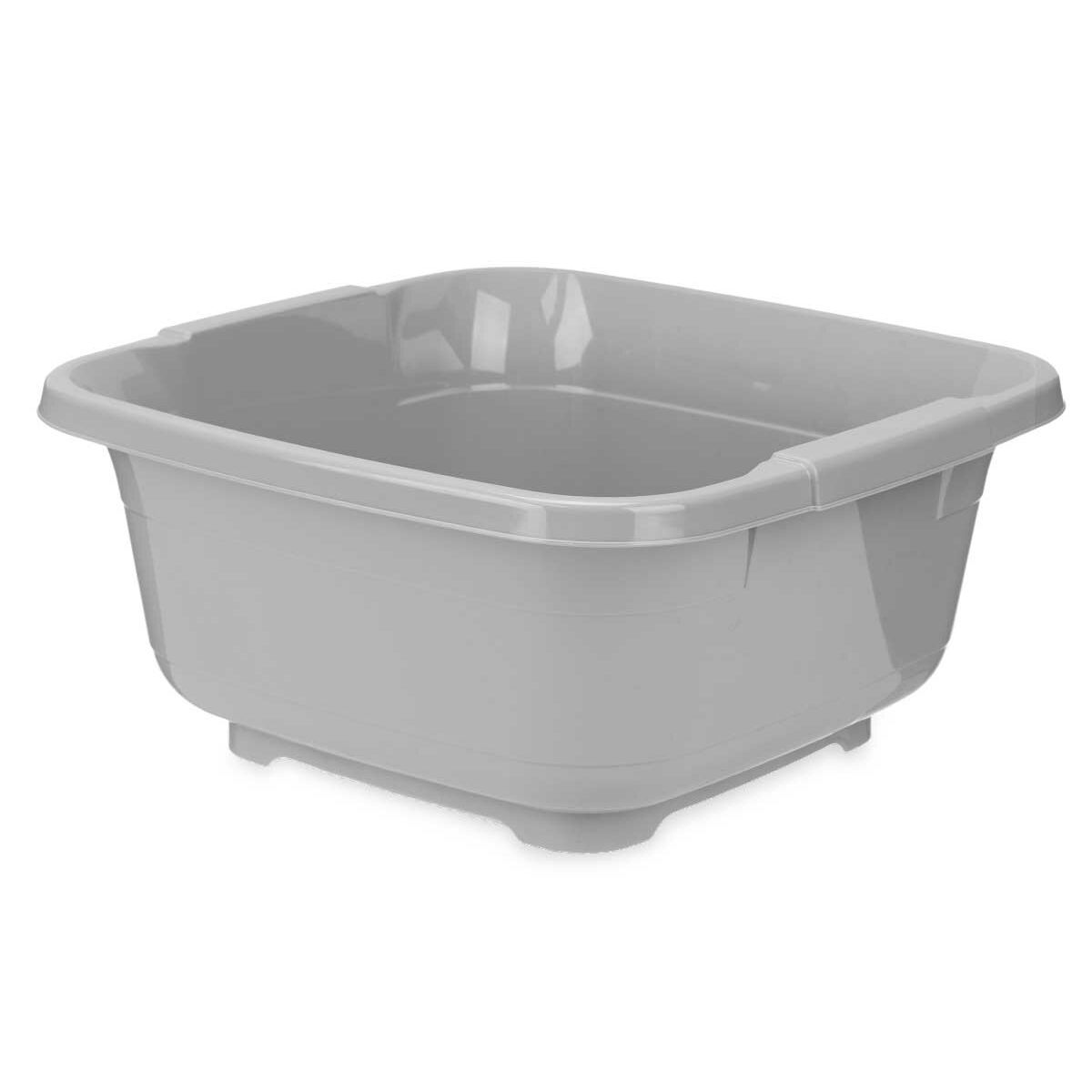 Bacinella Kinvara Grigio Plastica 11 L (12 Unità) - Immagine 2