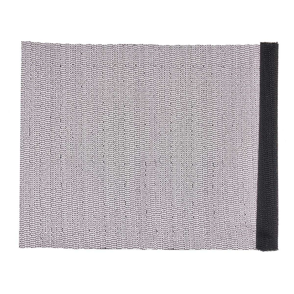 Tappetino Antiscivolo Kinvara Bianco Nero Grigio Gomma 45 x 0,1 x 100 cm 4,5 x 45 x 4,5 cm (12 Unità) - Immagine 2
