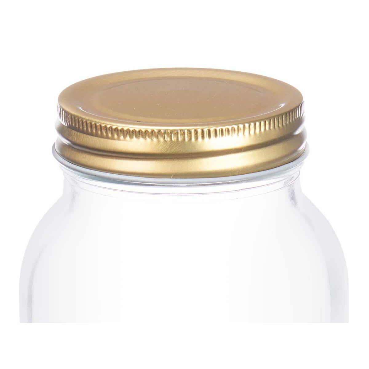 Vaso Vivalto Trasparente Dorato 950 ml (12 Unità) - Immagine 3