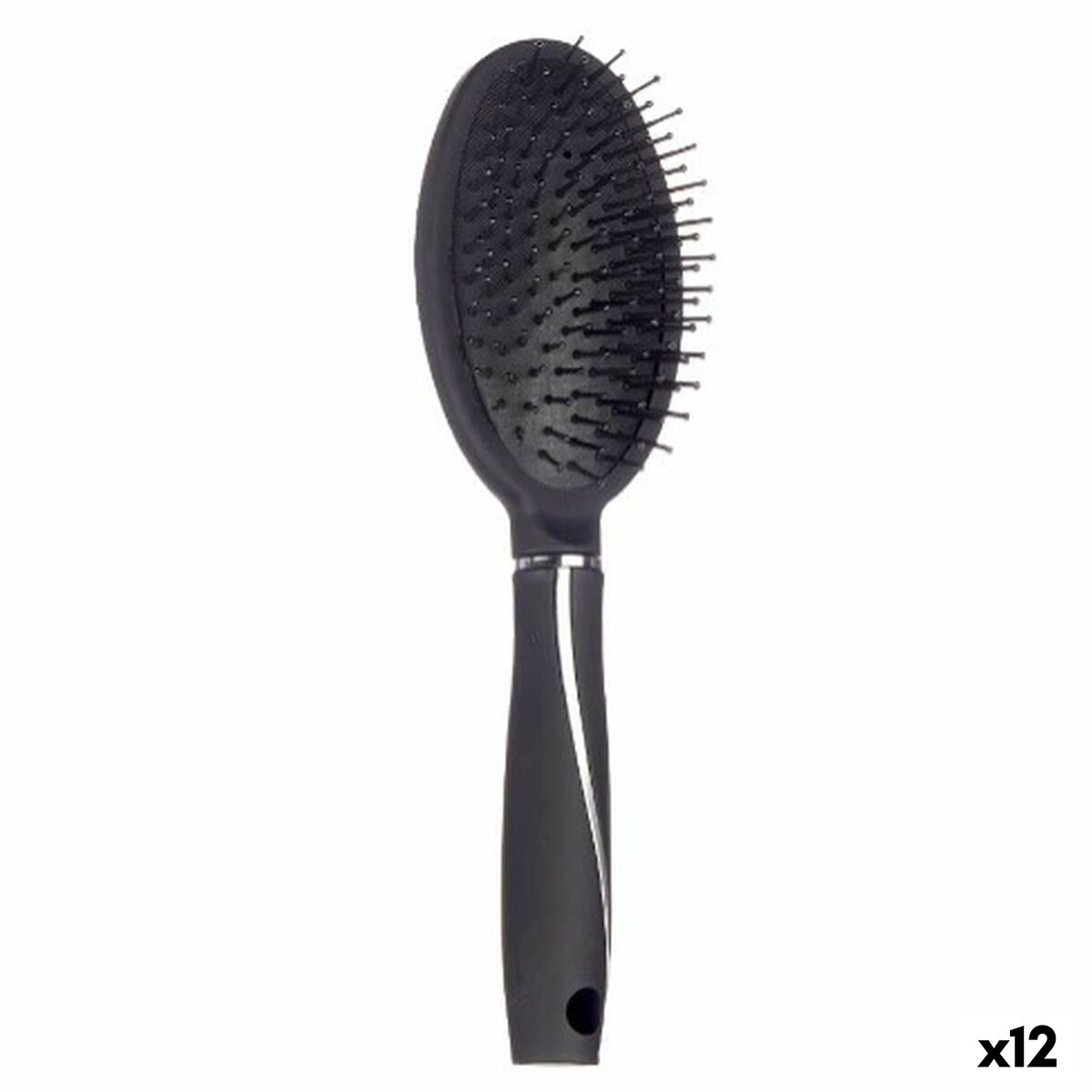 Spazzola Berilo Nero Silicone Plastica (12 Unità)