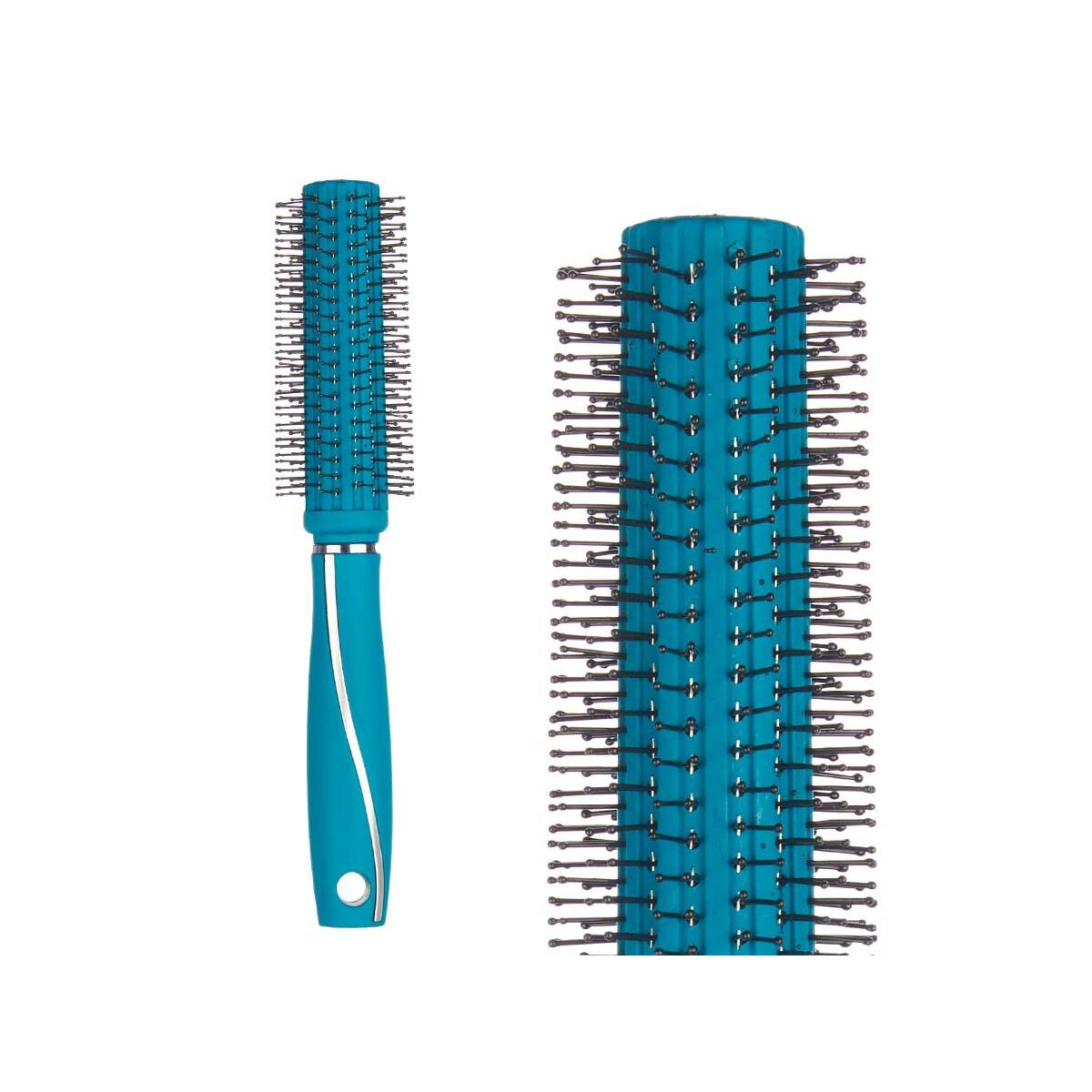 Spazzola Rotonda Berilo Verde Silicone Plastica (12 Unità) - Immagine 3