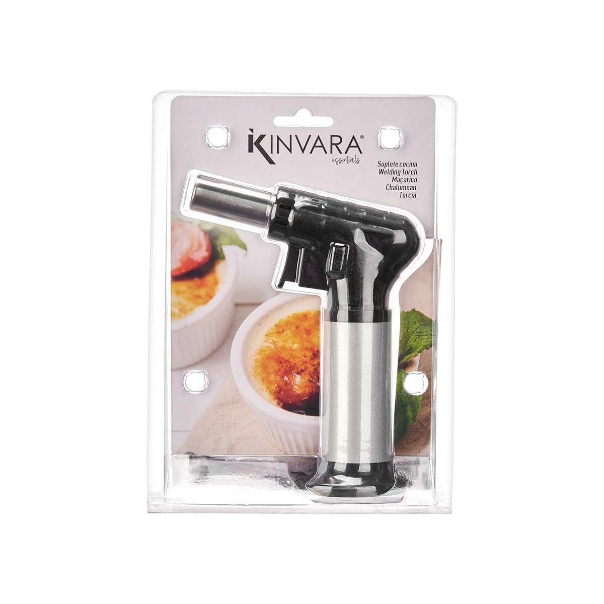 Cannello da Cucina Kinvara Nero Argentato Argento 12 x 15,4 x 5 cm (12 Unità) - Immagine 3