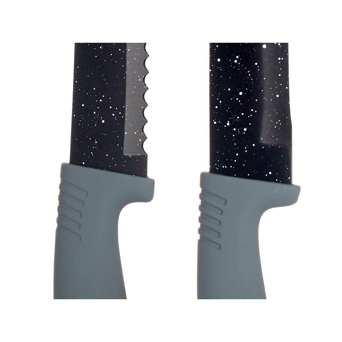 Set di Coltelli Kinvara Nero Acciaio inossidabile polipropilene 6 Pezzi (6 Unità) - Immagine 4