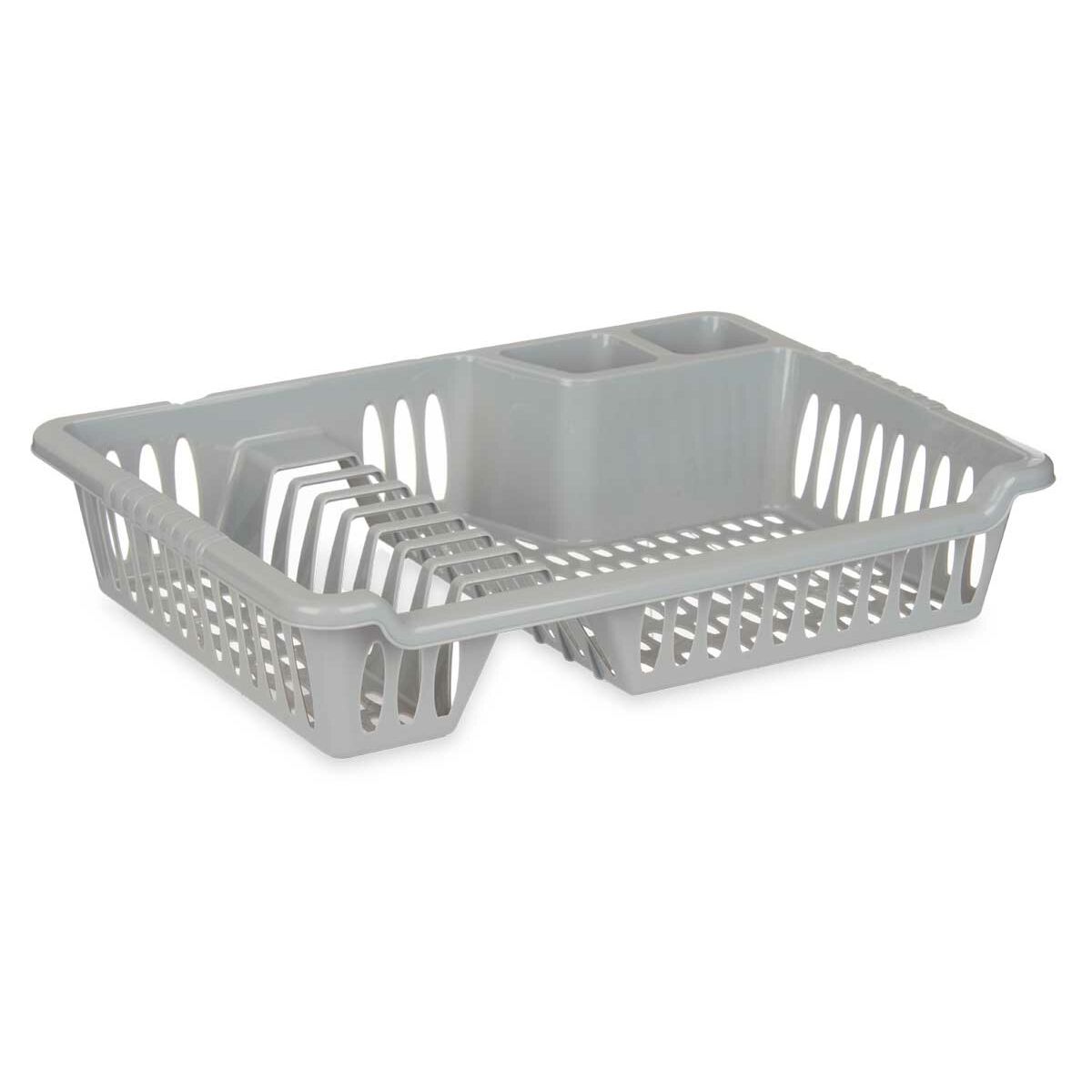 Scolapiatti da Lavandino Kinvara Argentato 40 x 8 x 29,5 cm (24 Unità) - Immagine 2