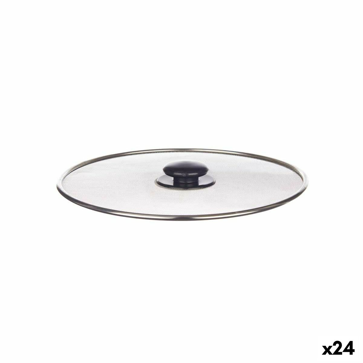 Coperchio per Padella Kinvara Metallo Acciaio 25 x 1 x 25 cm Griglia (24 Unità)