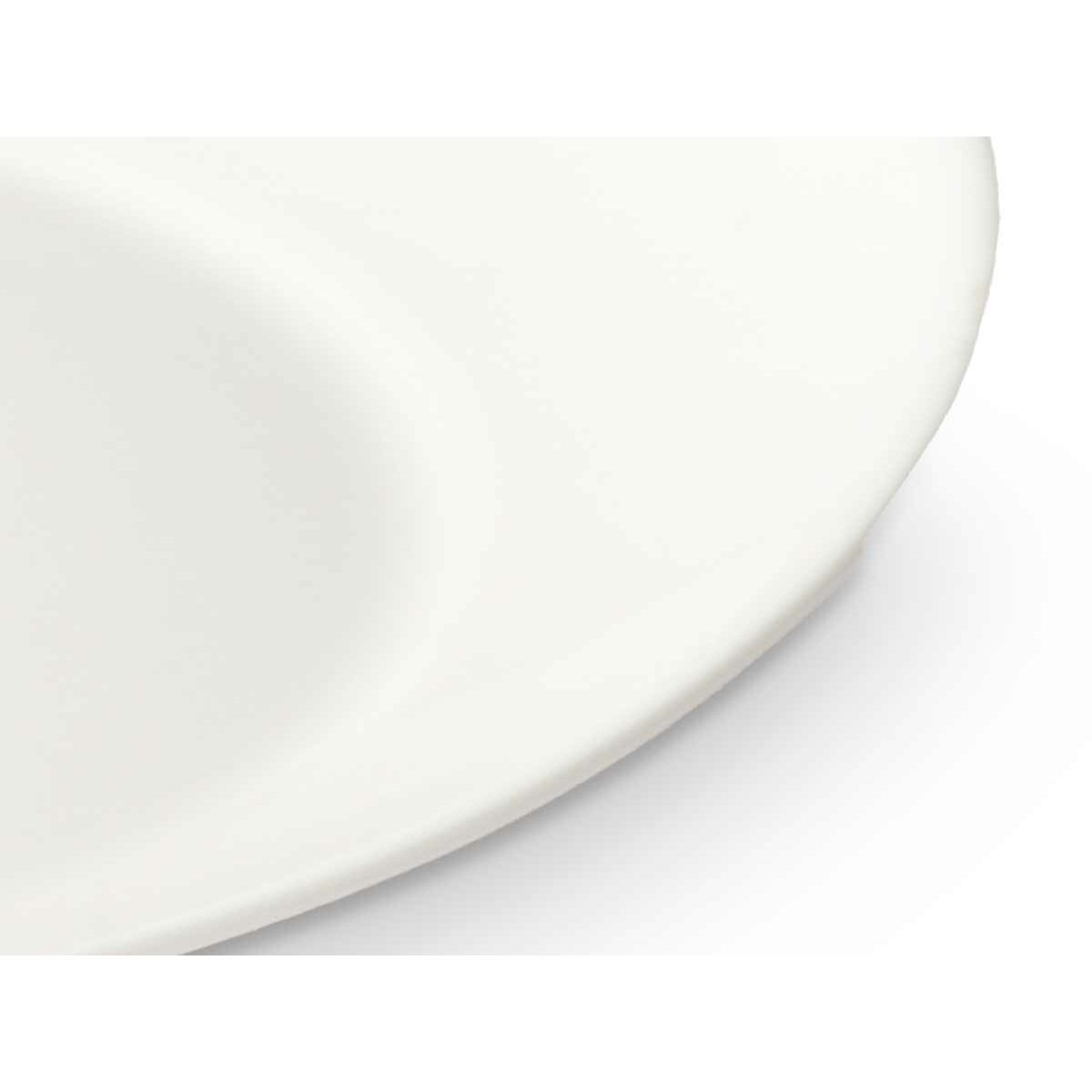 Piatto da pranzo Vivalto Bianco Vetro opalino 30,5 x 3 x 26 cm (18 Unità) - Immagine 4