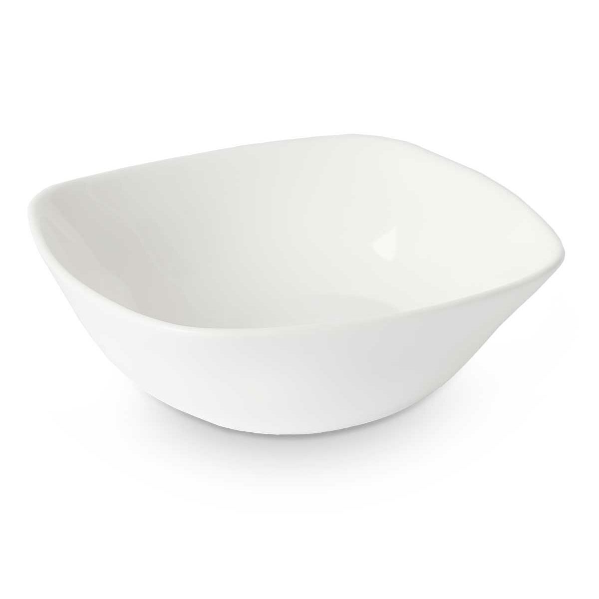 Ciotola per Aperitivi Vivalto Bianco Vetro opalino Quadrato 11 x 4 x 11 cm (48 Unità) - Immagine 2