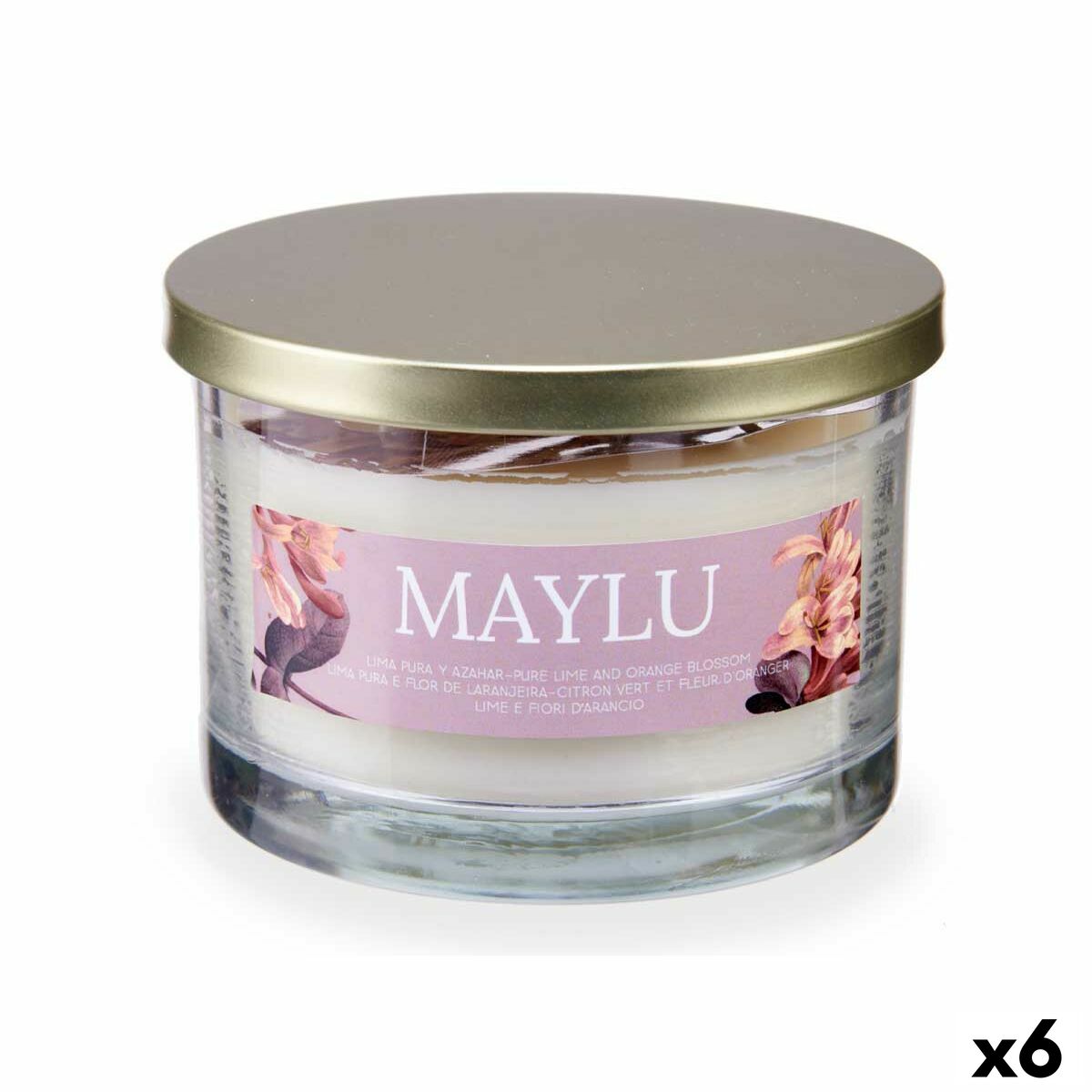 Candela Profumata Acorde Maylu 400 g (6 Unità) - Immagine 1