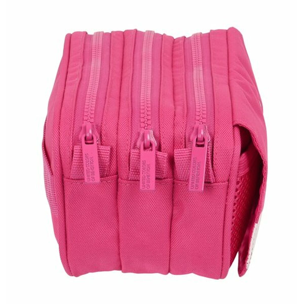 Portaoggetti Triplo Benetton Raspberry 21,5 x 10 x 8 cm Fucsia - Immagine 3