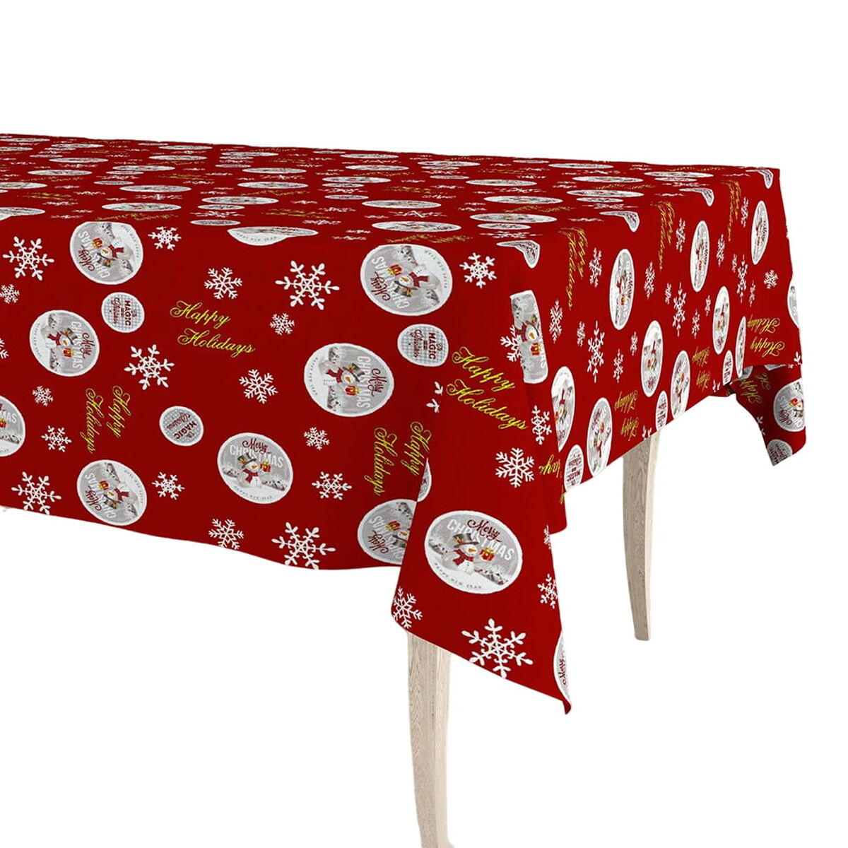 Rotolo di tovaglia Exma Rosso 140 cm x 25 m Natale