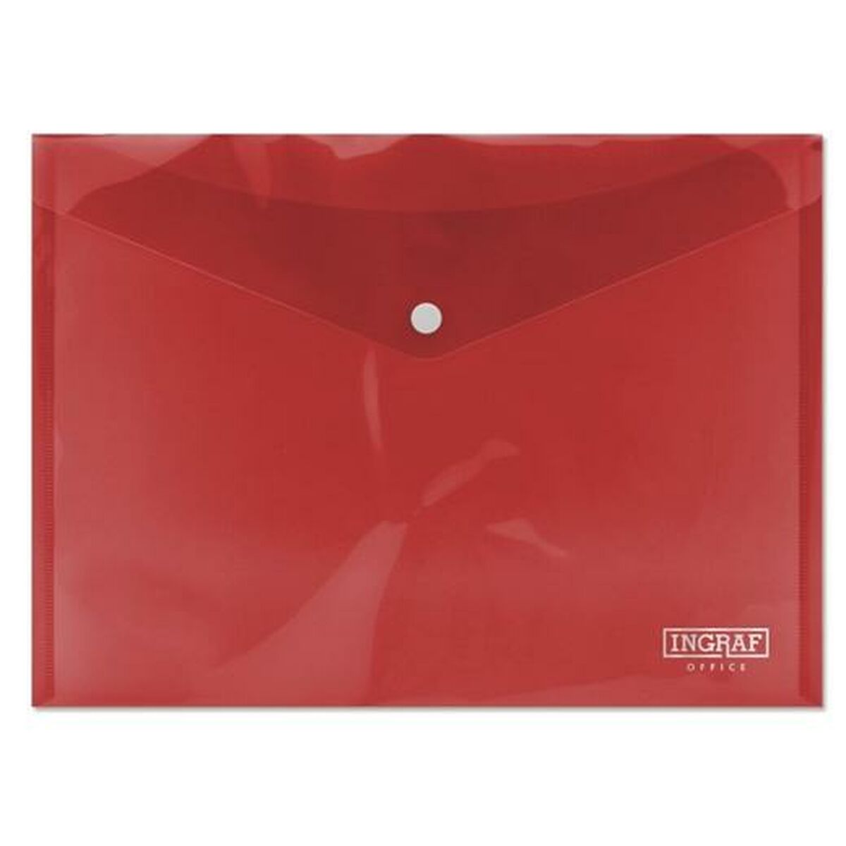 Portadocumenti Ingraf Plastica Rosso Spilla A4 (10 Unità) - Immagine 3