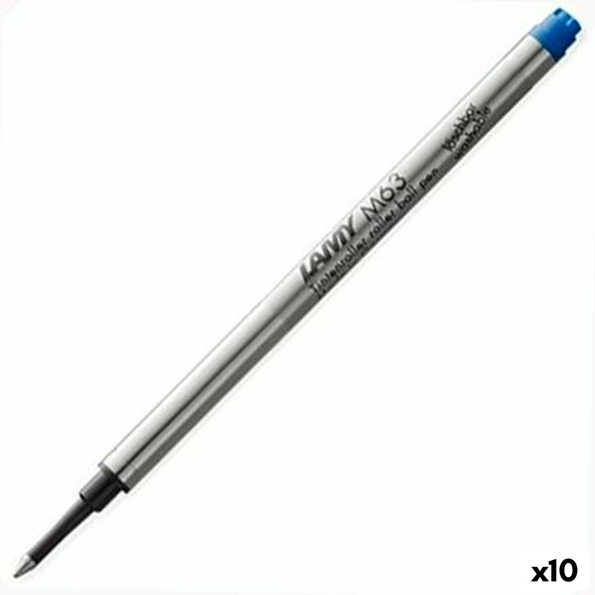 Cartuccia di ricambio per penna Lamy Roller M63 Azzurro (10 Unità)