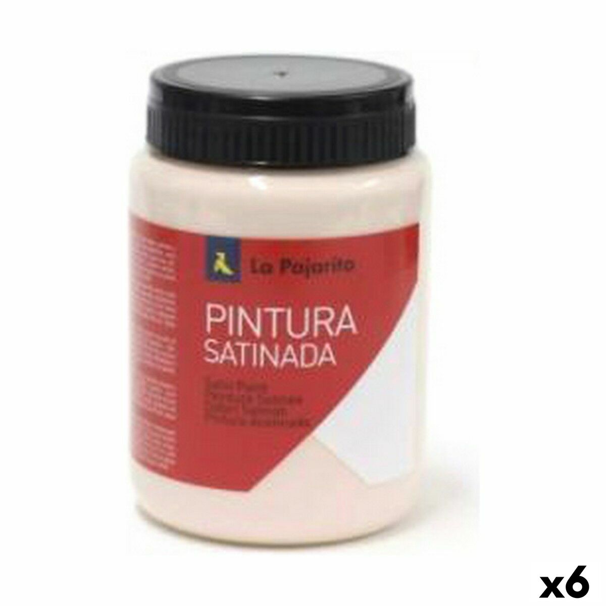 Pittura a tempera La Pajarita L-20 6 Pezzi Rosa Per la scuola Raso
