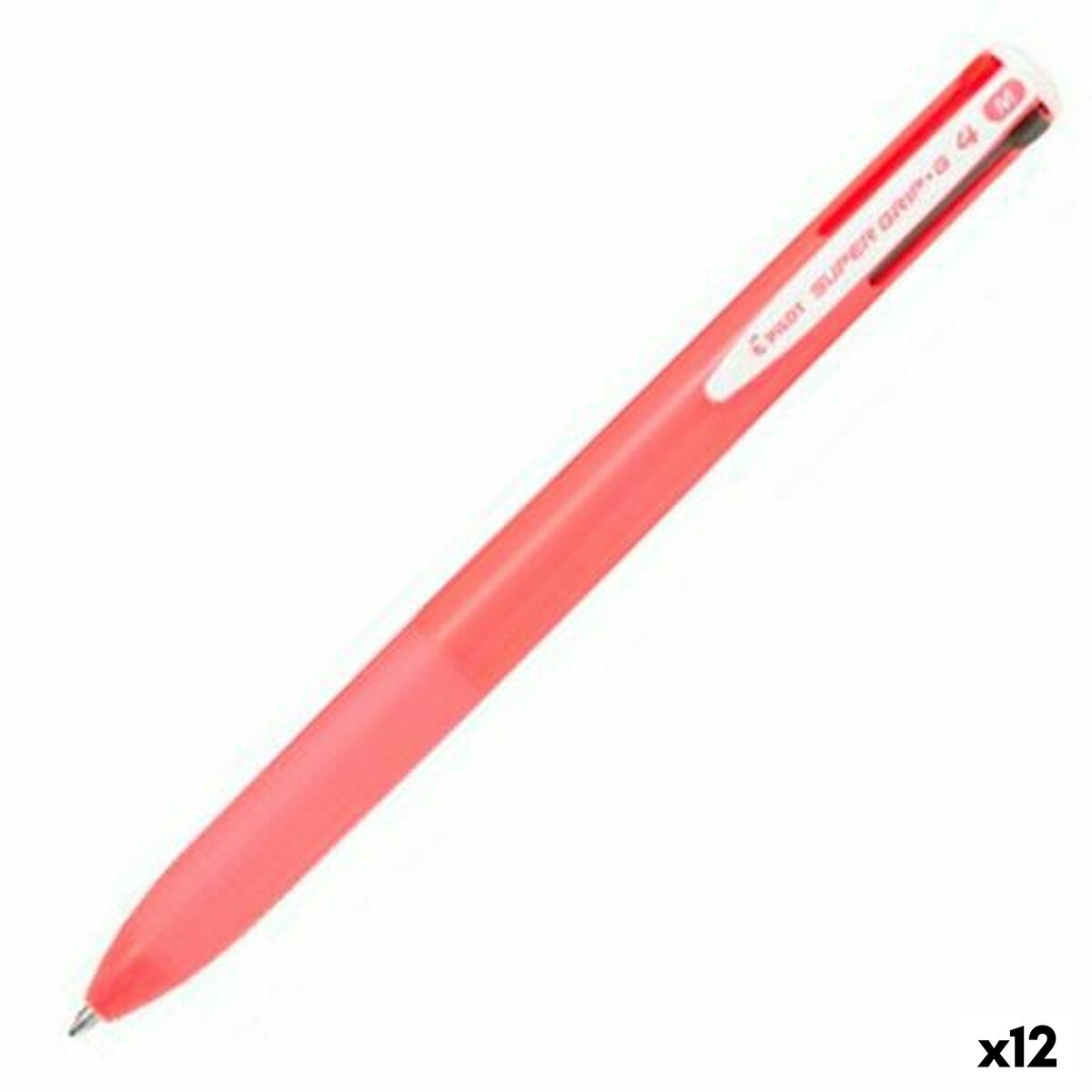 Penna Pilot Supergrip G4 Rosa chiaro 0,4 mm (12 Unità)